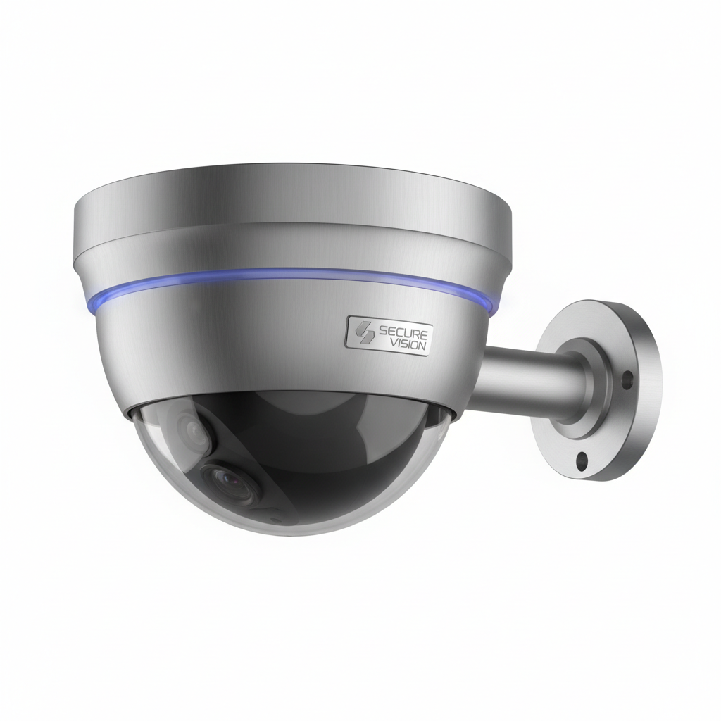 ProShield 4K dome security camera with night vision and wide angle lens